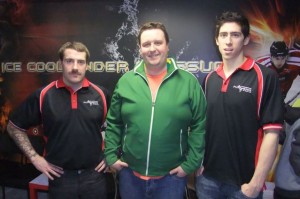 Ian Hudson with Phoenix Players